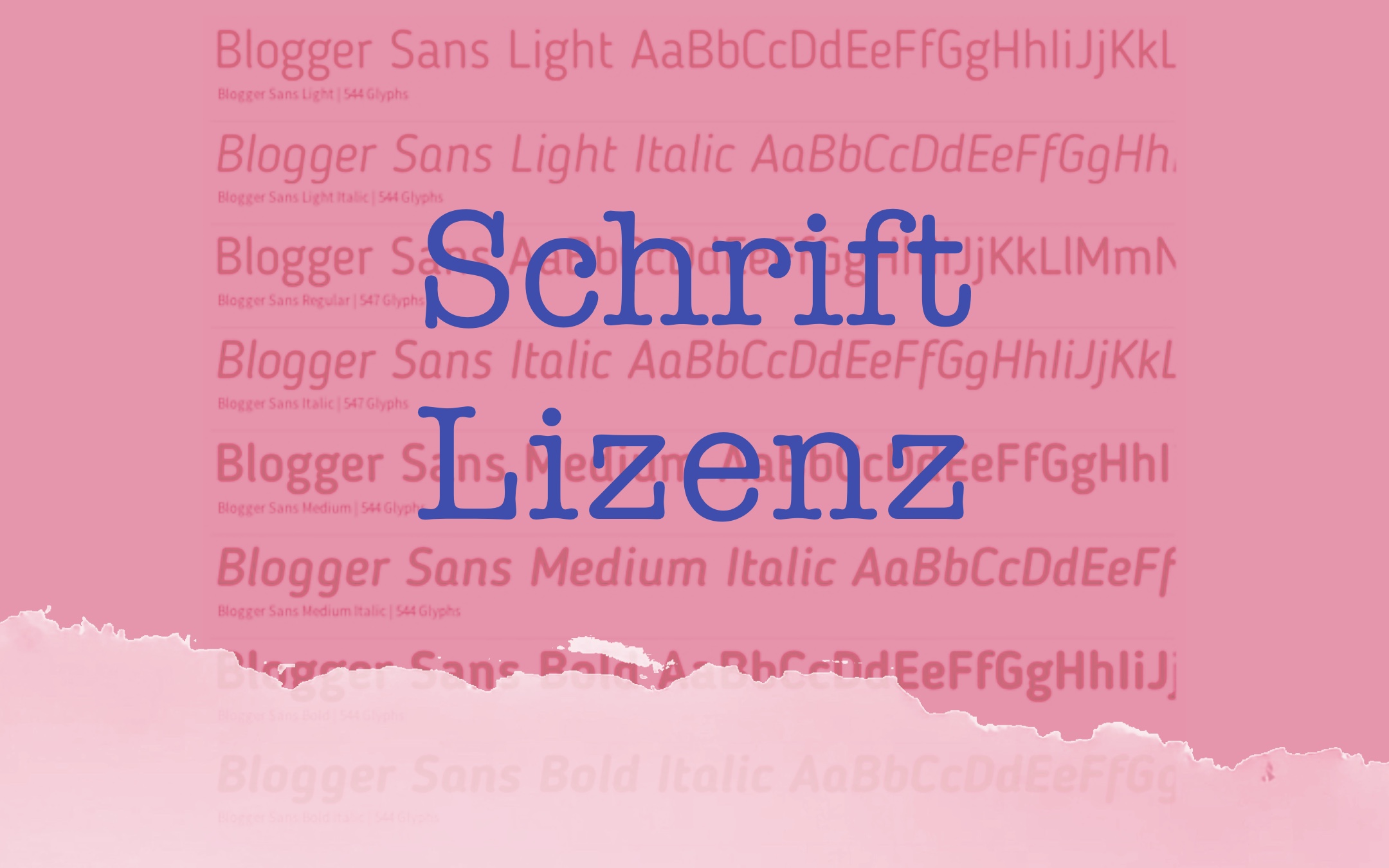 Nutzung von Schriften für kommerzielle Projekte